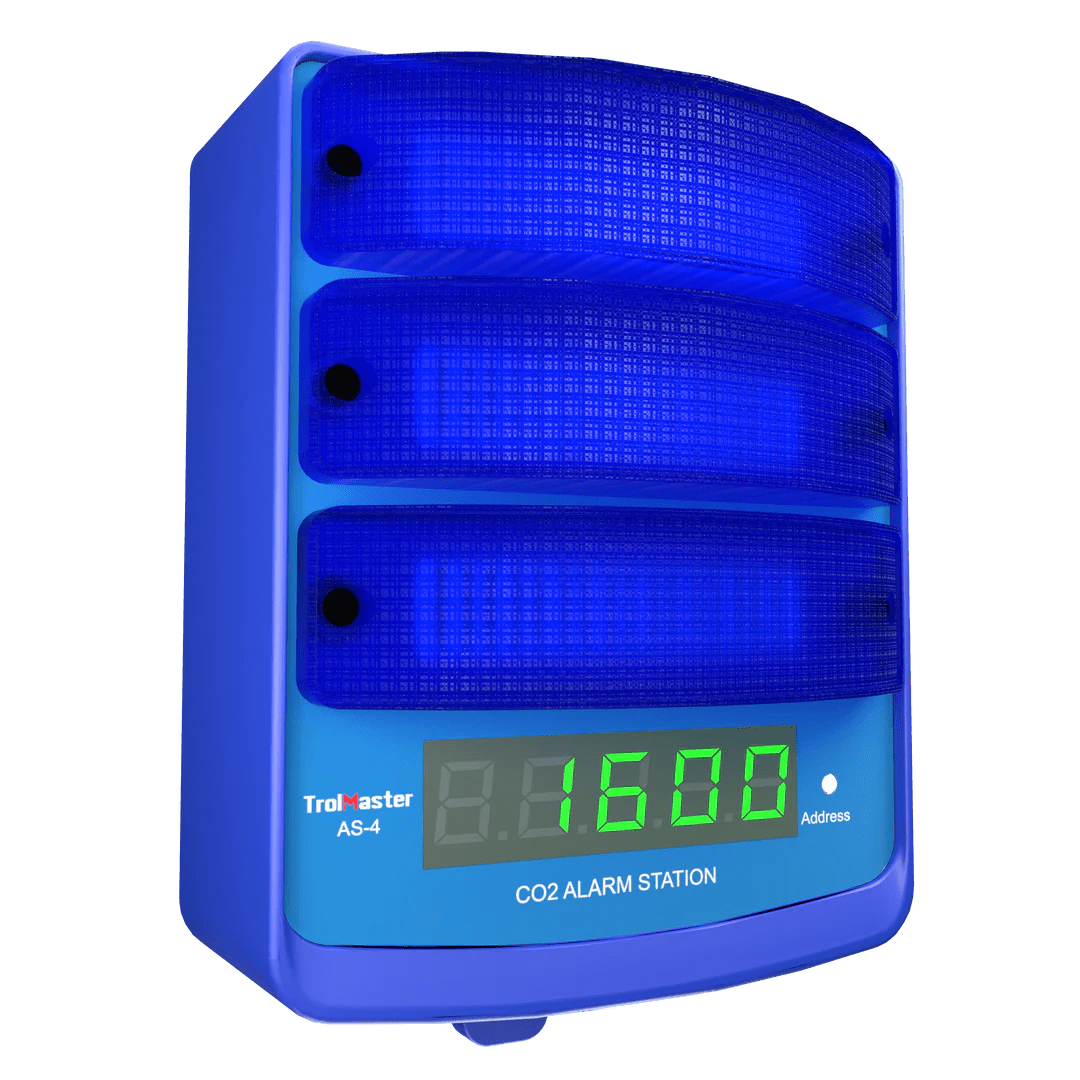 Blue Light CO2 Alarm Station | Blue Light Alarm Station | HIGHGRADE.CH
