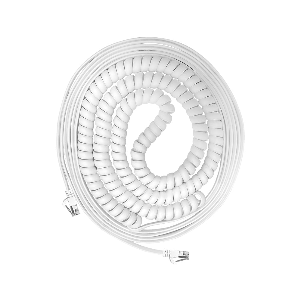 ECS - 10 - RJ12 25' Coiled Communication Cable - HIGHGRADE.CH - Product Type TrolMaster