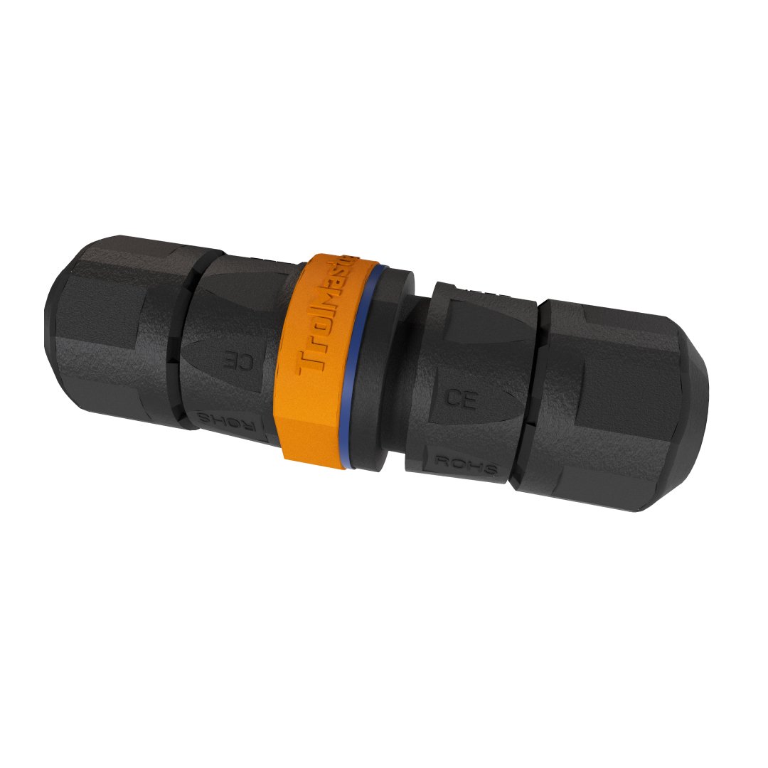 ECW - 1 RJ12 Waterproof Straight - Through Inline Coupler - HIGHGRADE.CH - Product Type TrolMaster