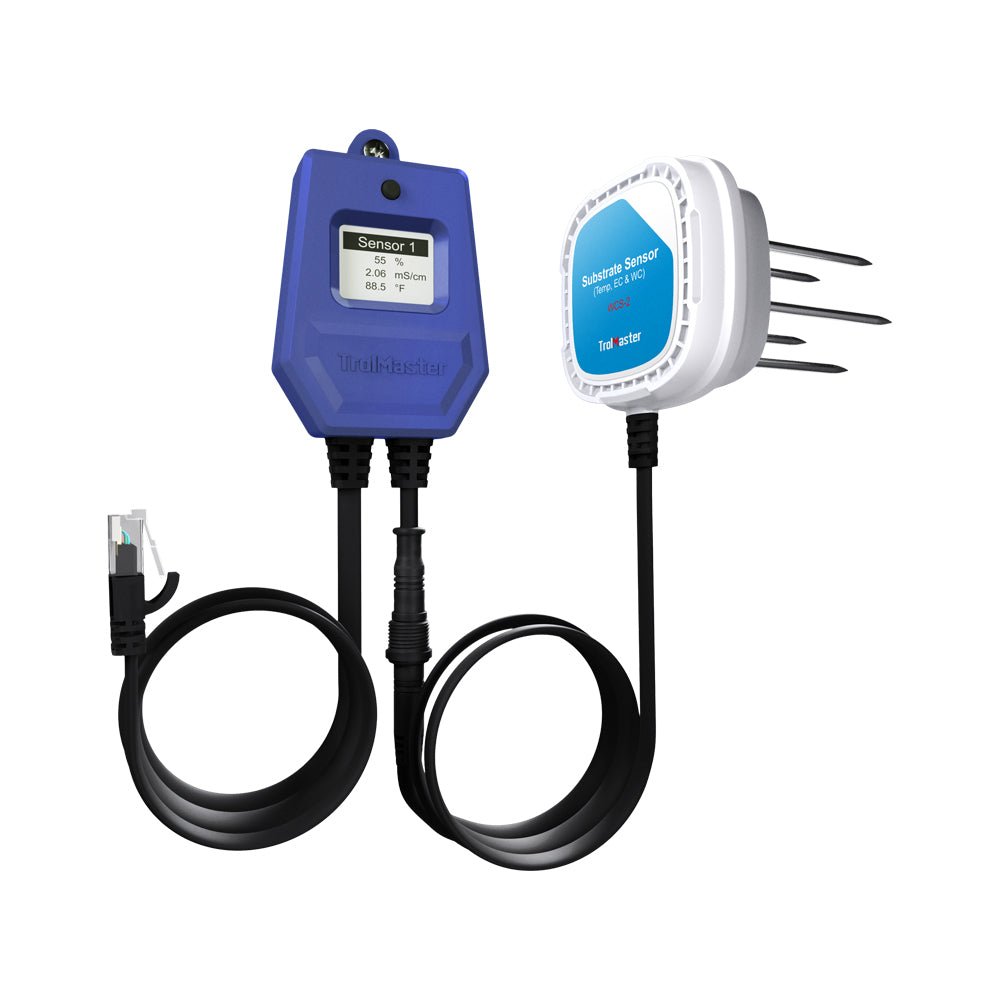 WCS - 2 Soil Moisture, Temp and EC 3 - in - 1 Sensor with cable set - HIGHGRADE.CH - Product Type TrolMaster